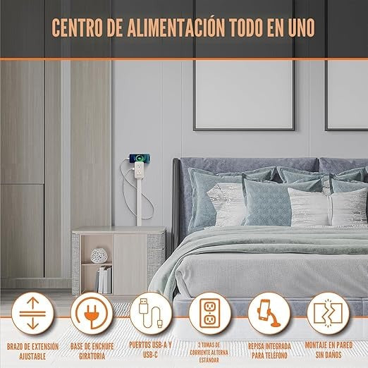 Extensor Toma Corriente Voltix